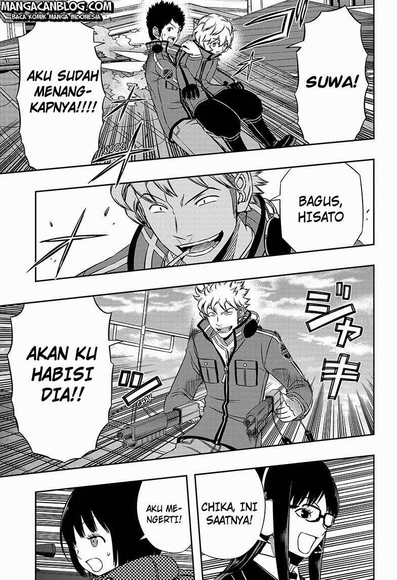 Manga World Trigger Chapter 91 gambar 2