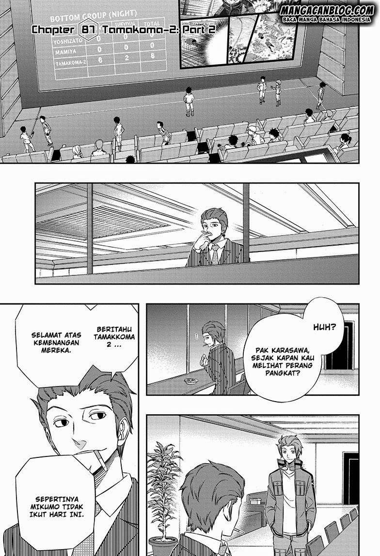 Manga World Trigger Chapter 87 gambar 2