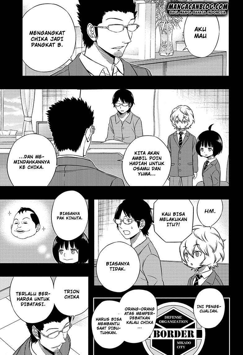 Manga World Trigger Chapter 86 gambar 2