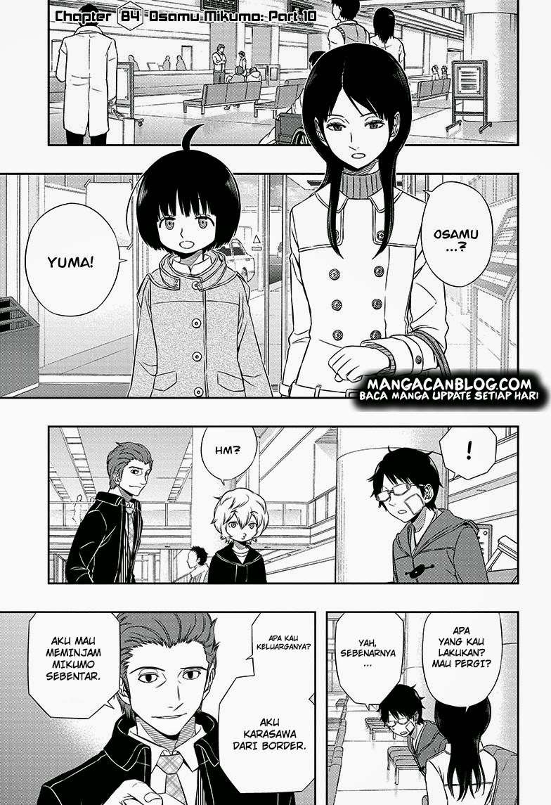Manga World Trigger Chapter 84 gambar 2