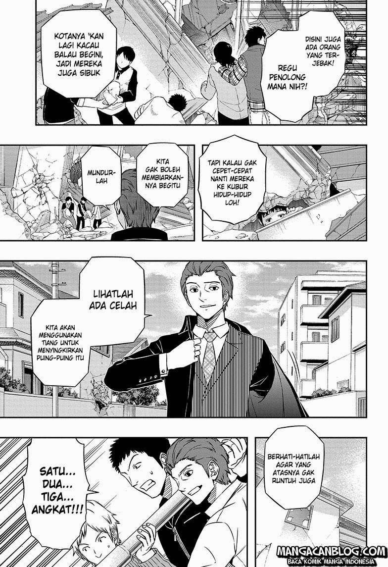 Manga World Trigger Chapter 82 gambar 2