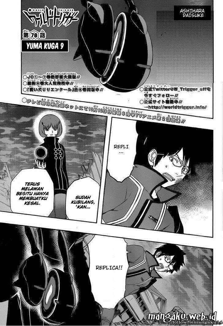 Manga World Trigger Chapter 78 gambar 2