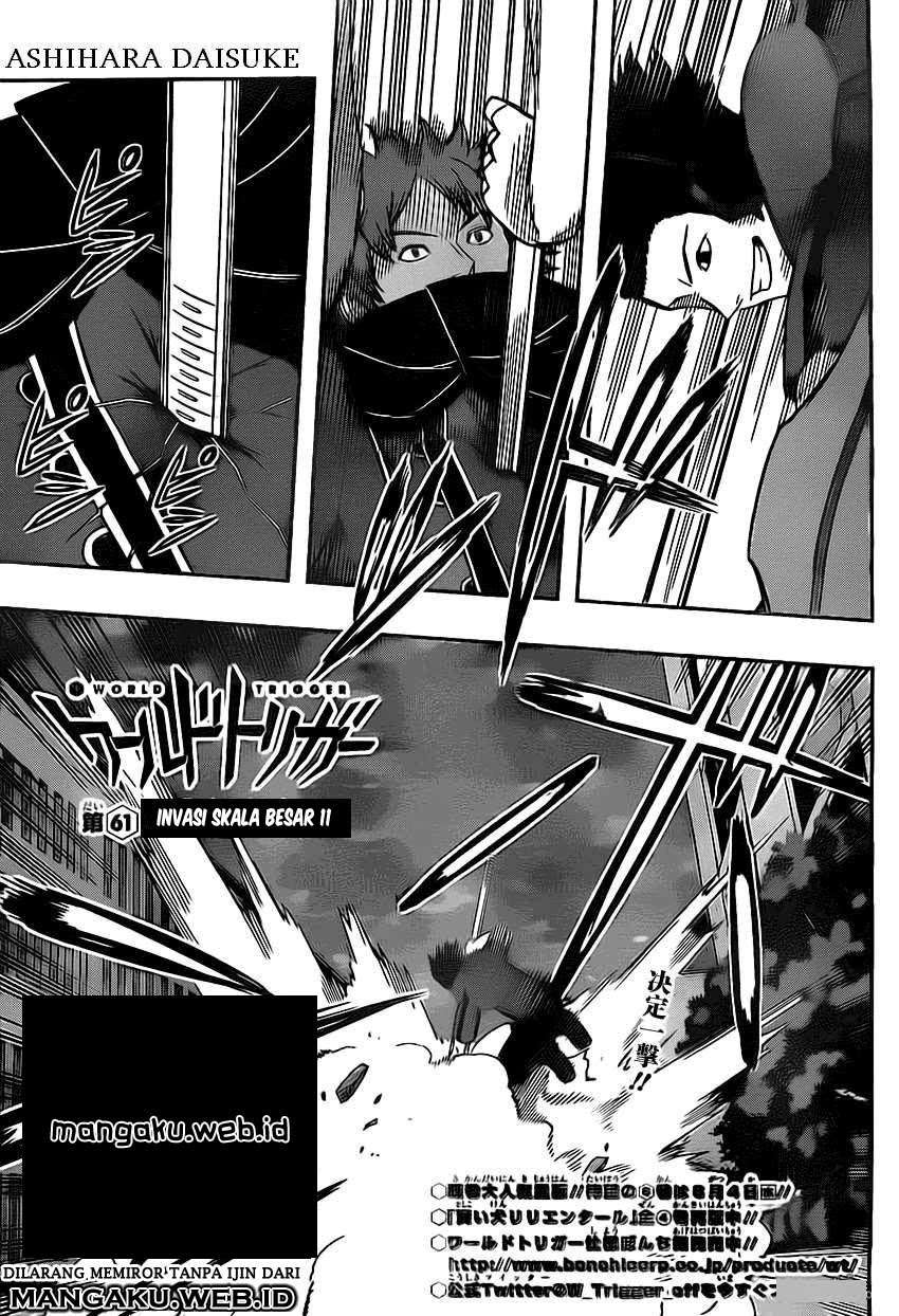 Manga World Trigger Chapter 61 gambar 2