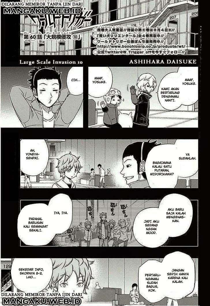 Manga World Trigger Chapter 60 gambar 2