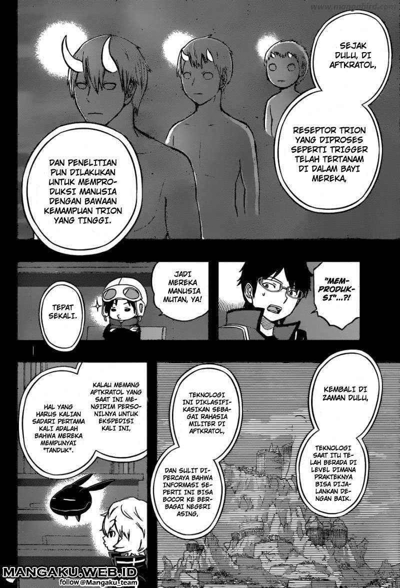 Manga World Trigger Chapter 54 gambar 2