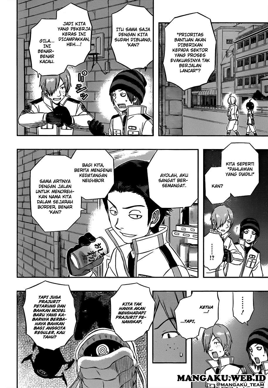 Manga World Trigger Chapter 49 gambar 2