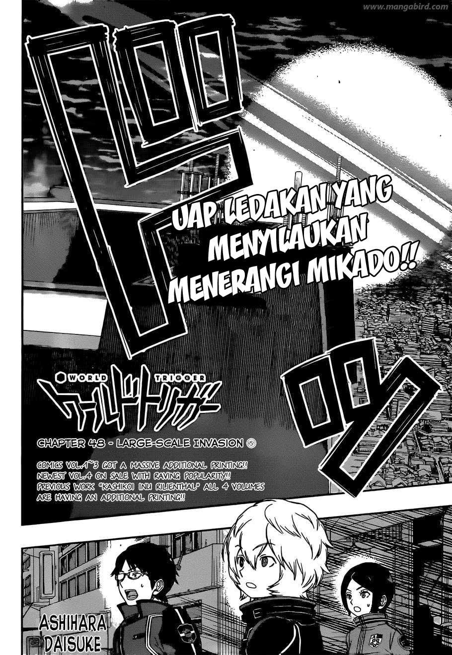 Manga World Trigger Chapter 48 gambar 2