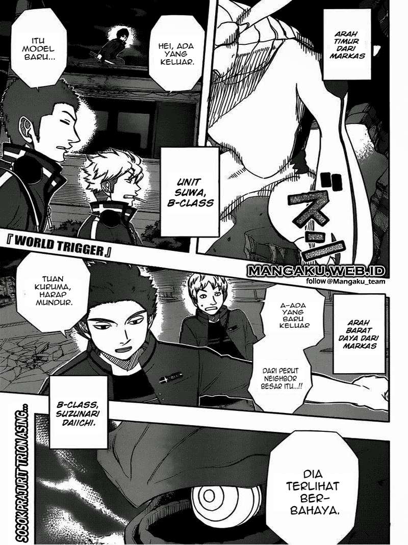 Manga World Trigger Chapter 45 gambar 2
