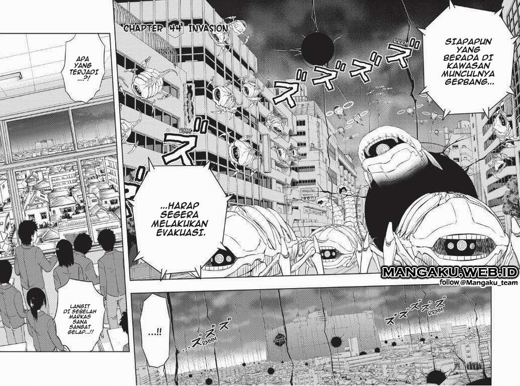 Manga World Trigger Chapter 44 gambar 2