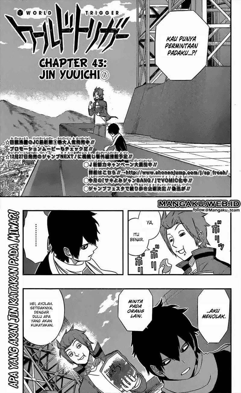 Manga World Trigger Chapter 43 gambar 2