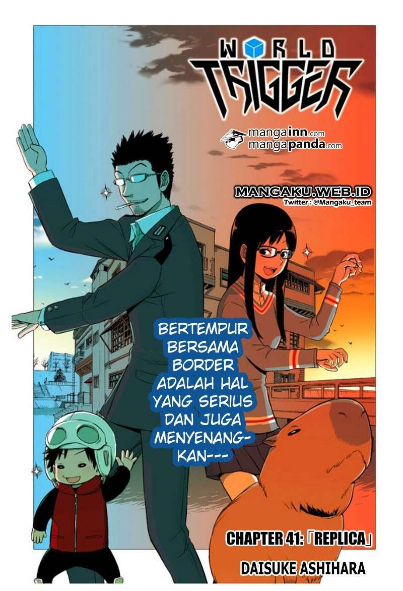 Manga World Trigger Chapter 41 gambar 2