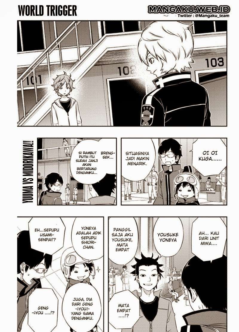Manga World Trigger Chapter 40 gambar 2