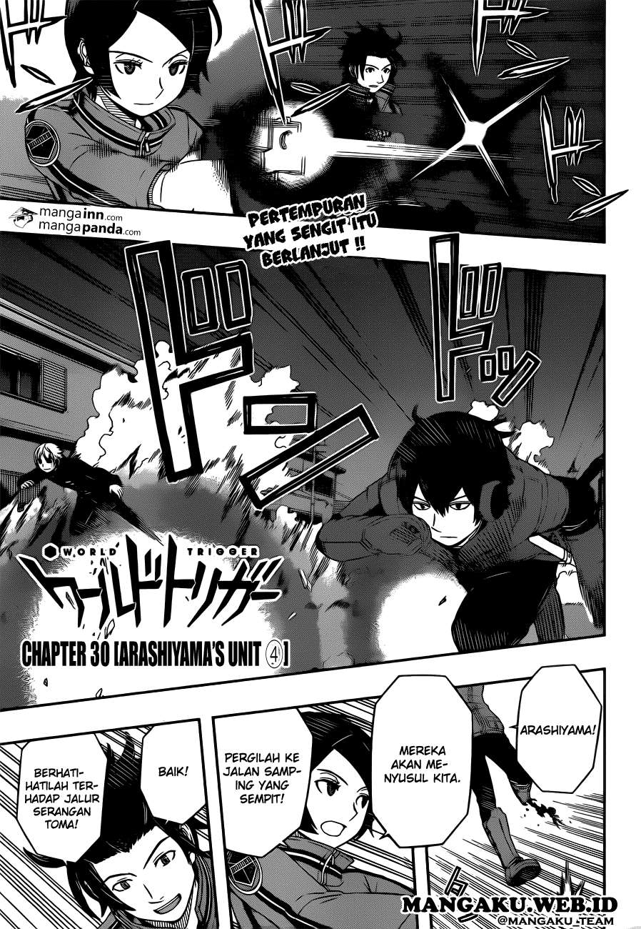 Manga World Trigger Chapter 30 gambar 2