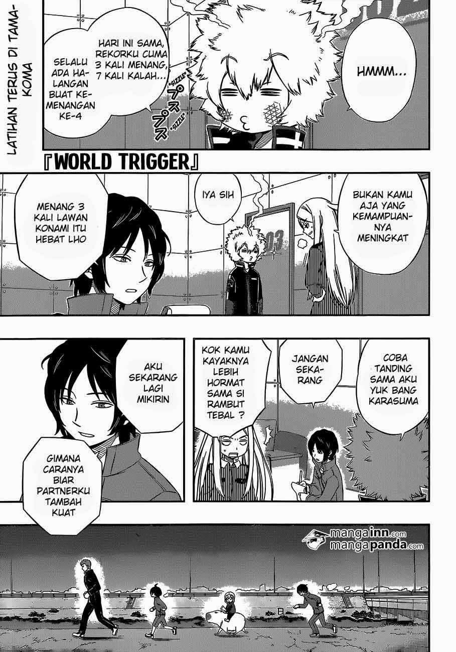 Manga World Trigger Chapter 25 gambar 2