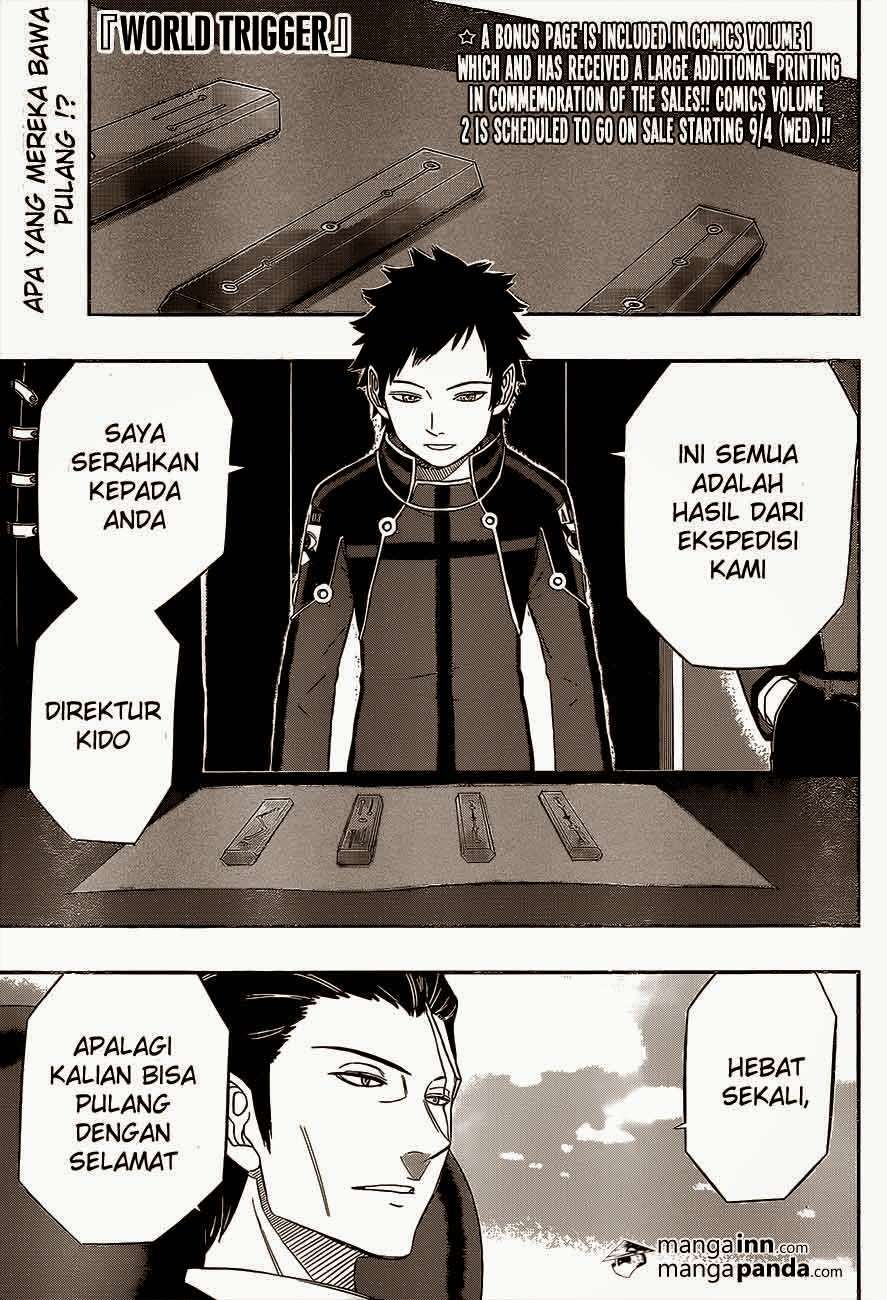 Manga World Trigger Chapter 24 gambar 2