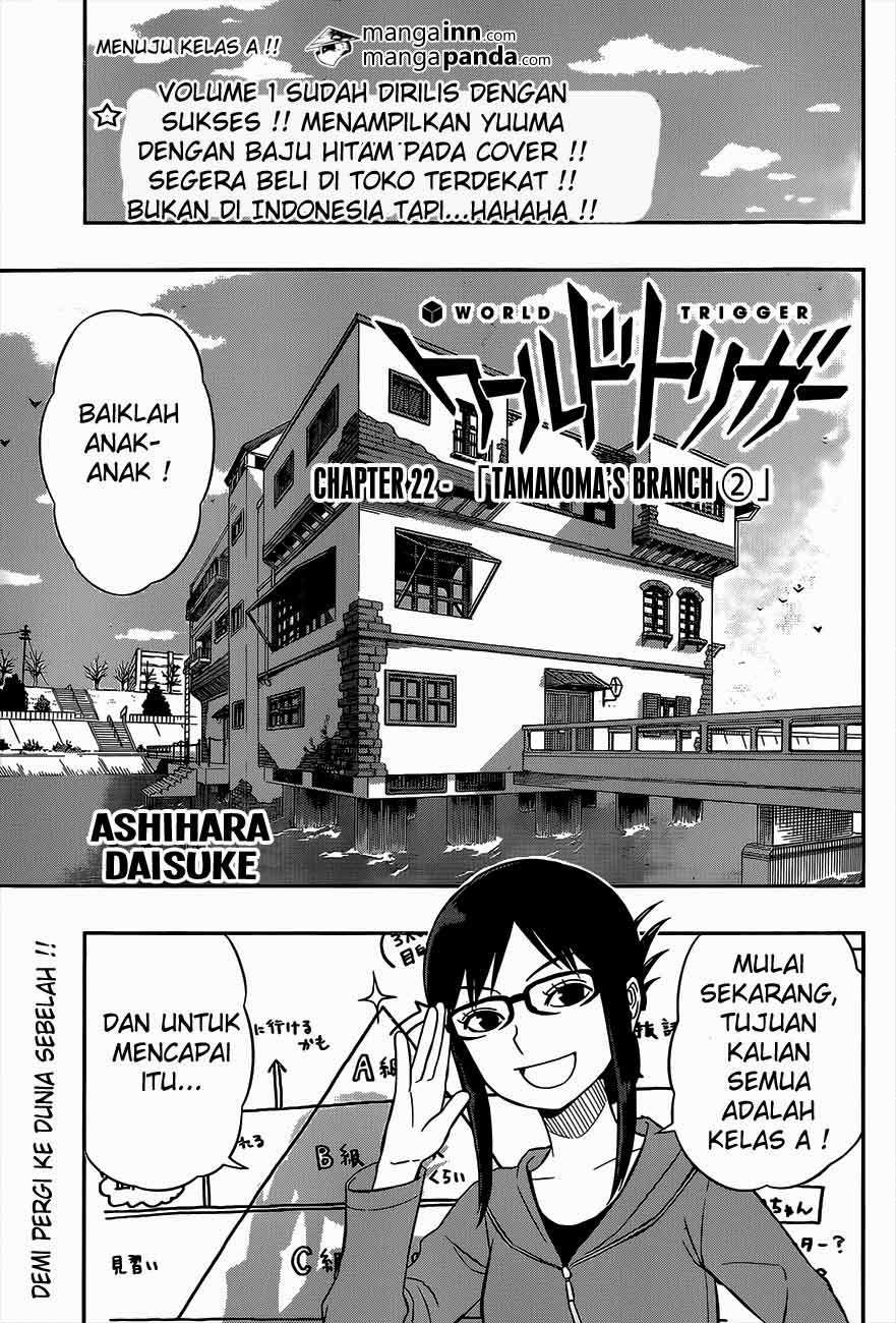 Manga World Trigger Chapter 22 gambar 2