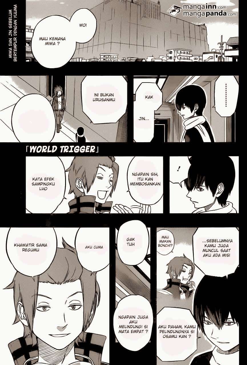 Manga World Trigger Chapter 16 gambar 2