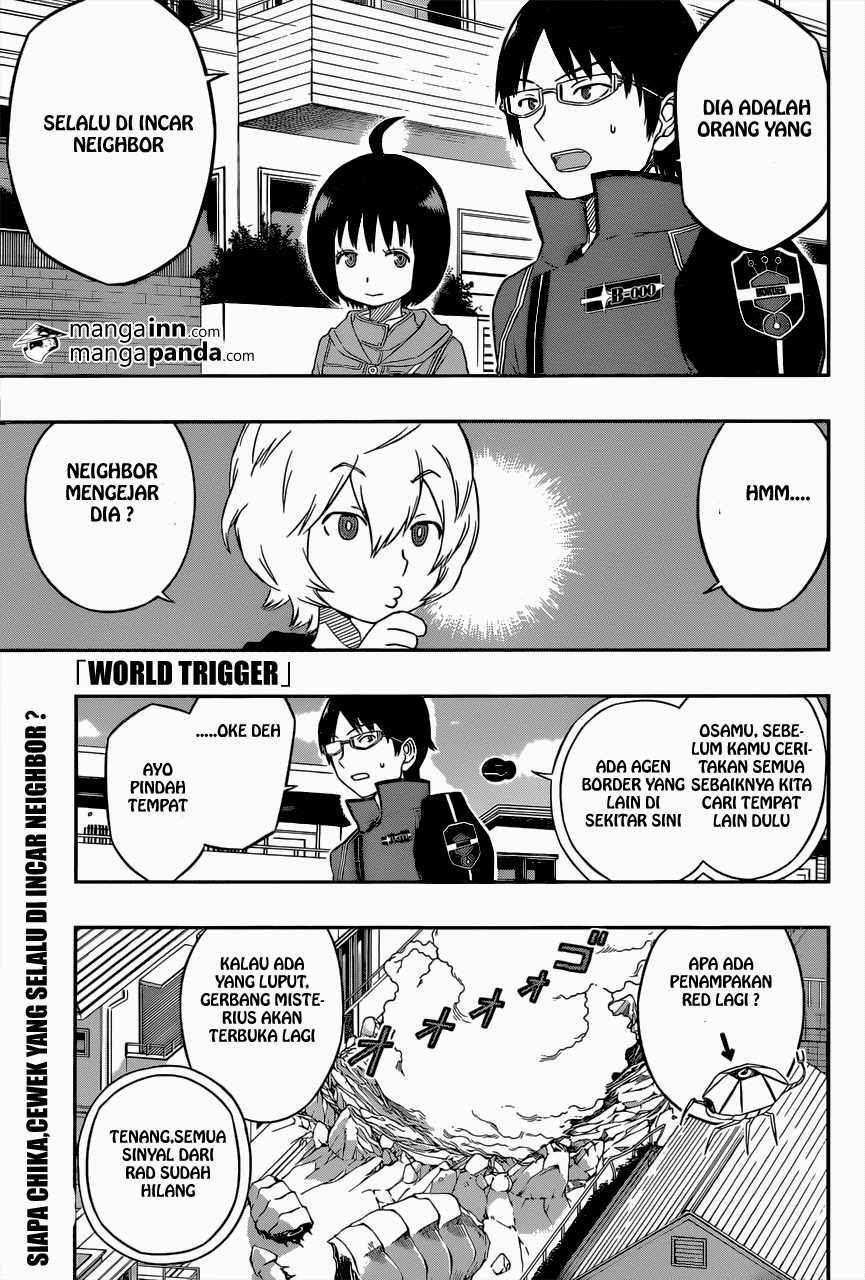 Manga World Trigger Chapter 13 gambar 2