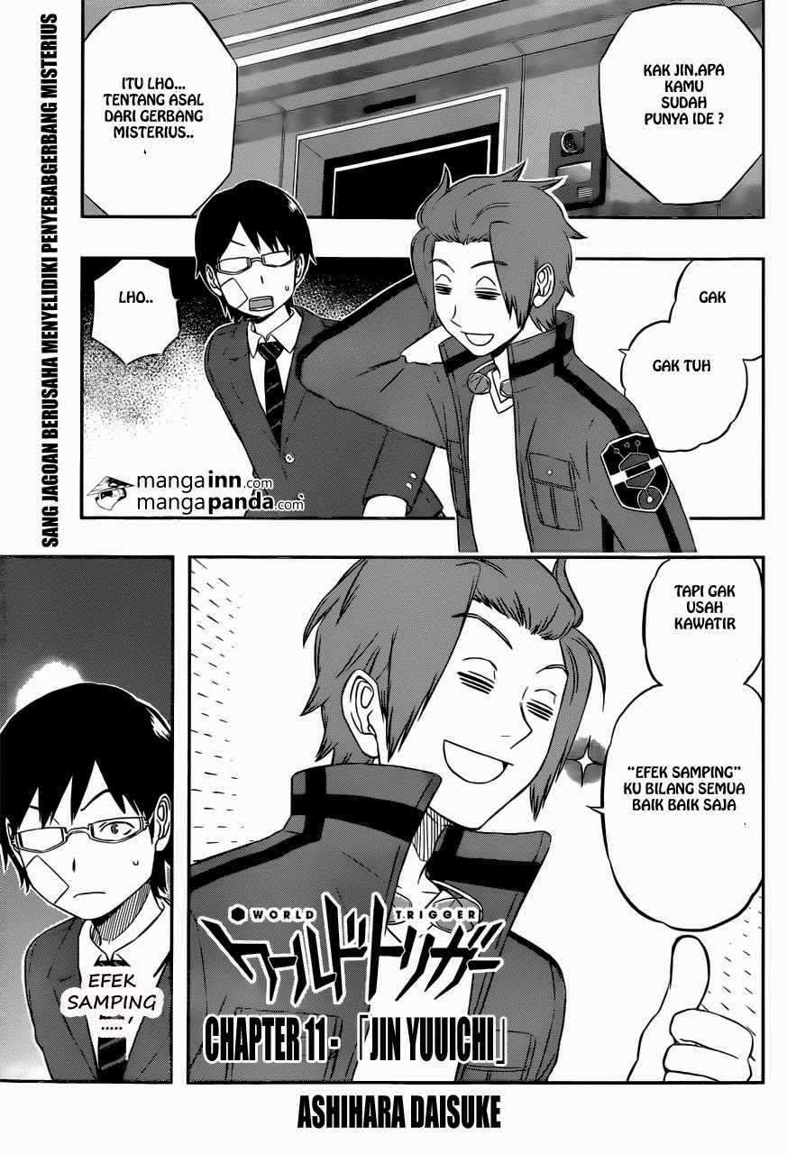 Manga World Trigger Chapter 11 gambar 2