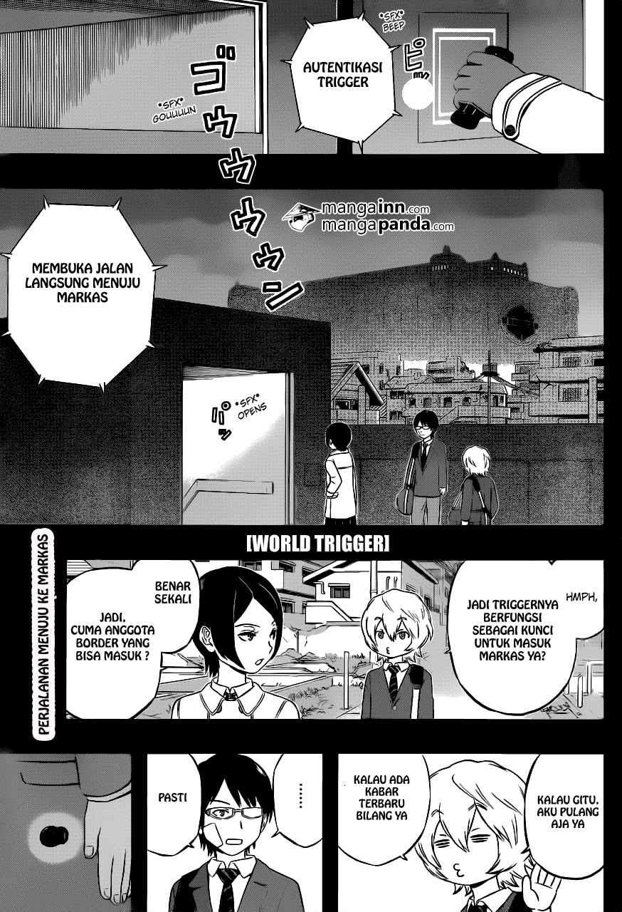 Manga World Trigger Chapter 10 gambar 2