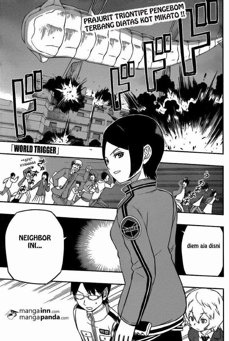 Manga World Trigger Chapter 8 gambar 2