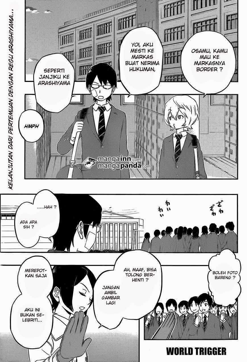 Manga World Trigger Chapter 7 gambar 2