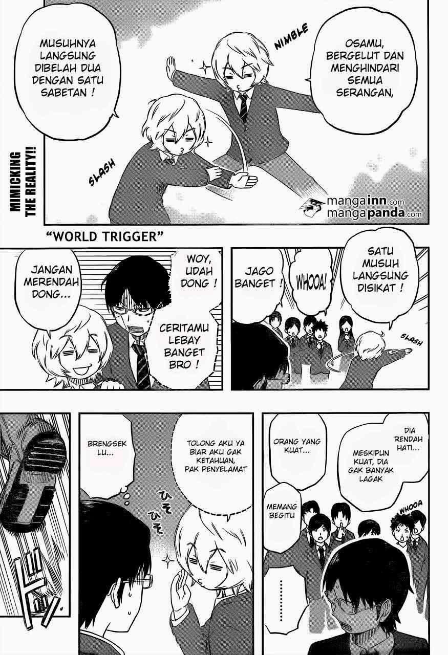 Manga World Trigger Chapter 6 gambar 2