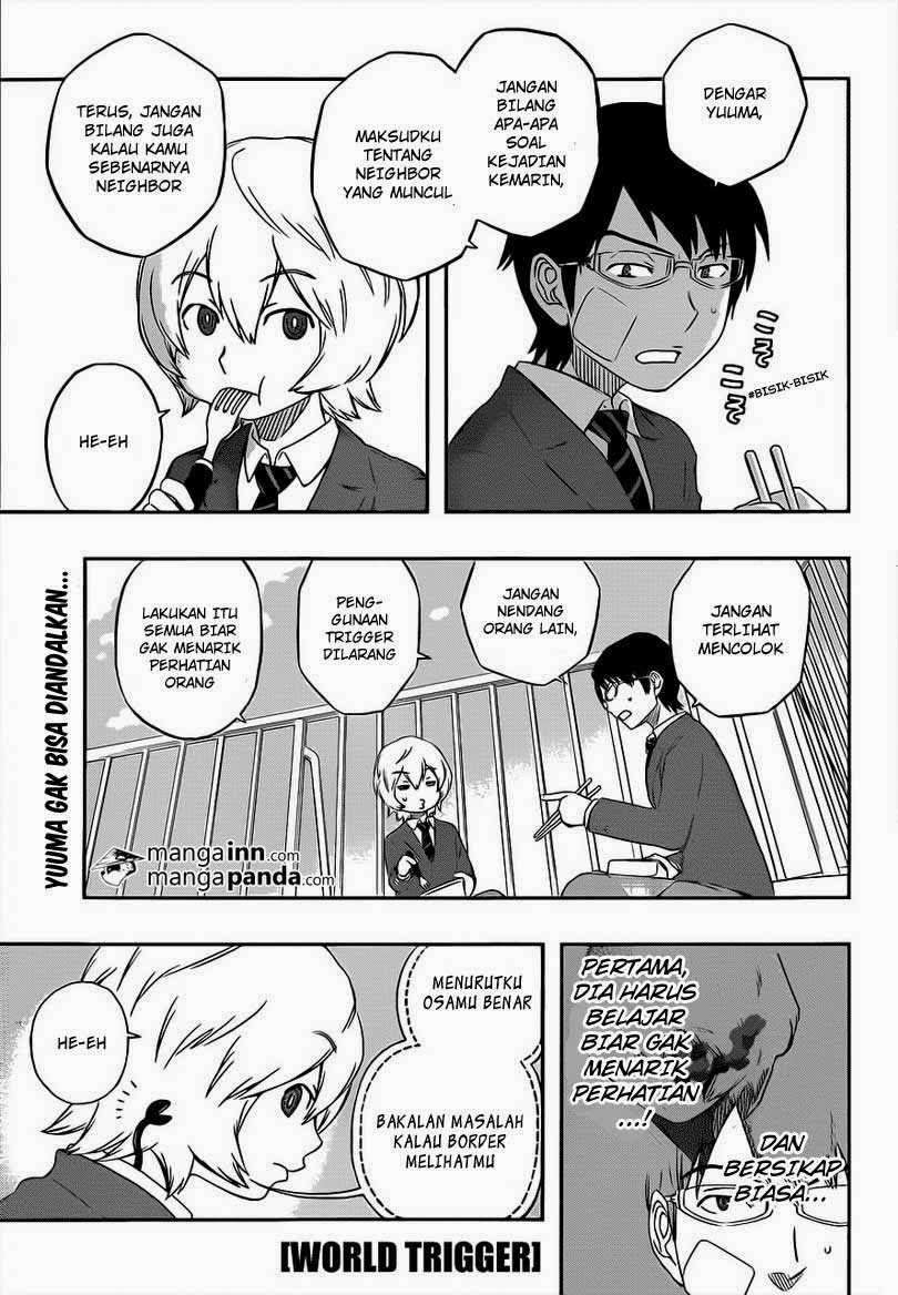 Manga World Trigger Chapter 3 gambar 2