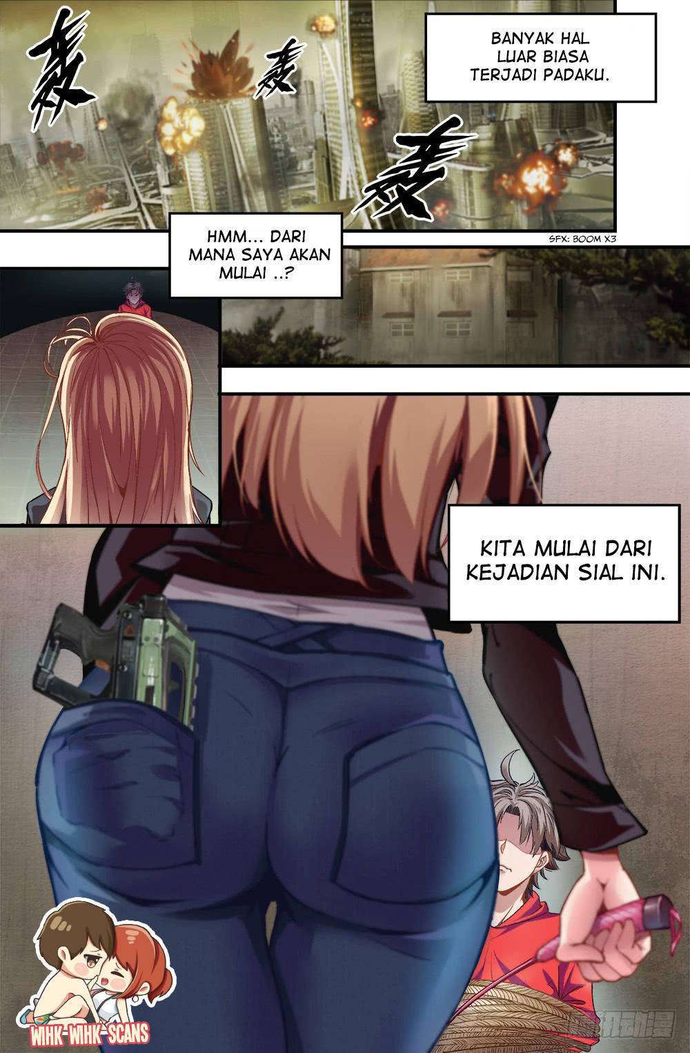 Manhua I Have a Mansion In The Post-Apocalyptic World Chapter 1 gambar 2