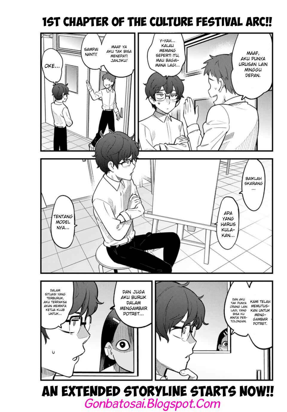 Manga Ijiranaide, Nagatoro-san Chapter 36 gambar 2