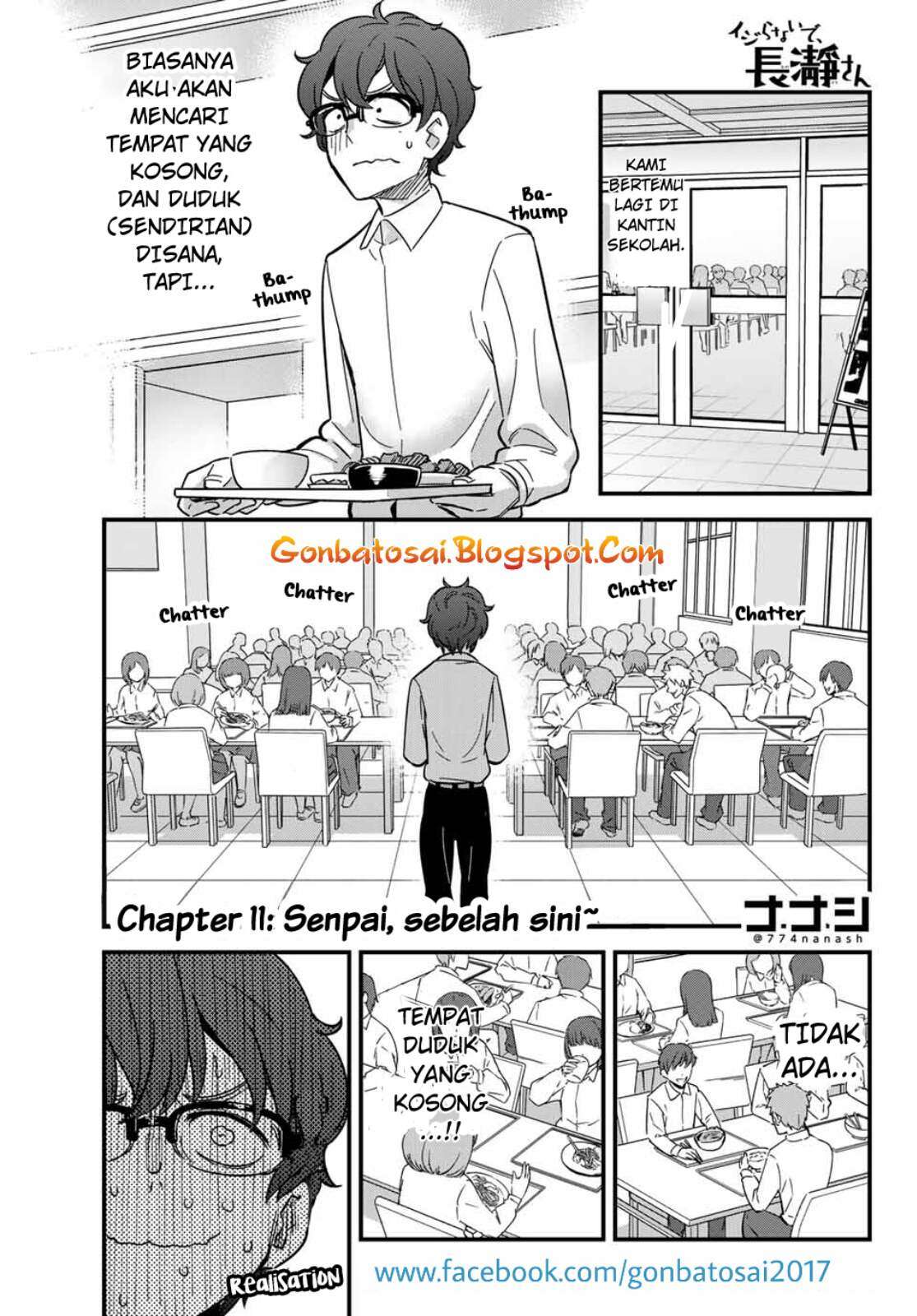 Manga Ijiranaide, Nagatoro-san Chapter 11 gambar 2