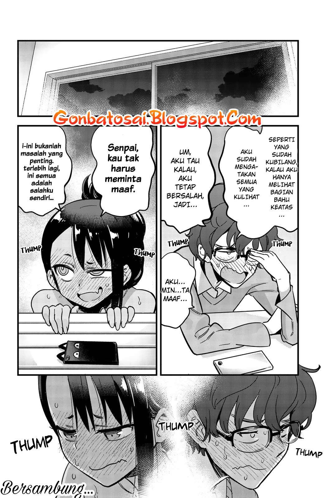 Manga Ijiranaide, Nagatoro-san Chapter 8.2 gambar 2