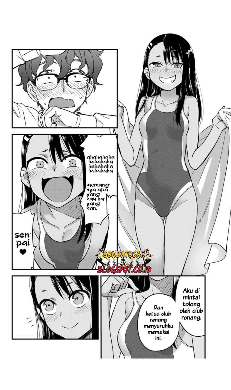 Manga Ijiranaide, Nagatoro-san Chapter 4.5 gambar 2
