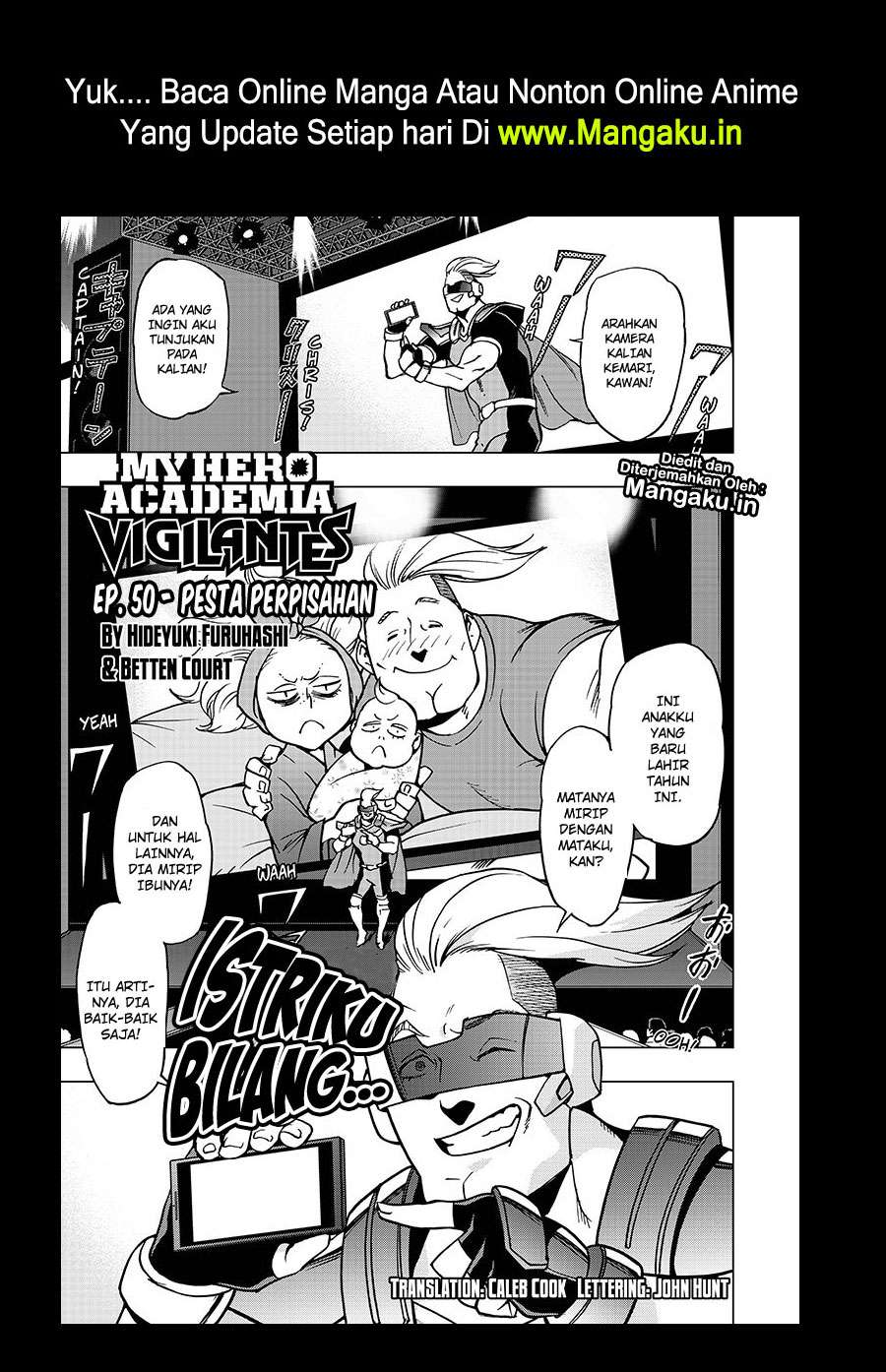 Manga Vigilante: Boku no Hero Academia Illegal Chapter 50 gambar 2