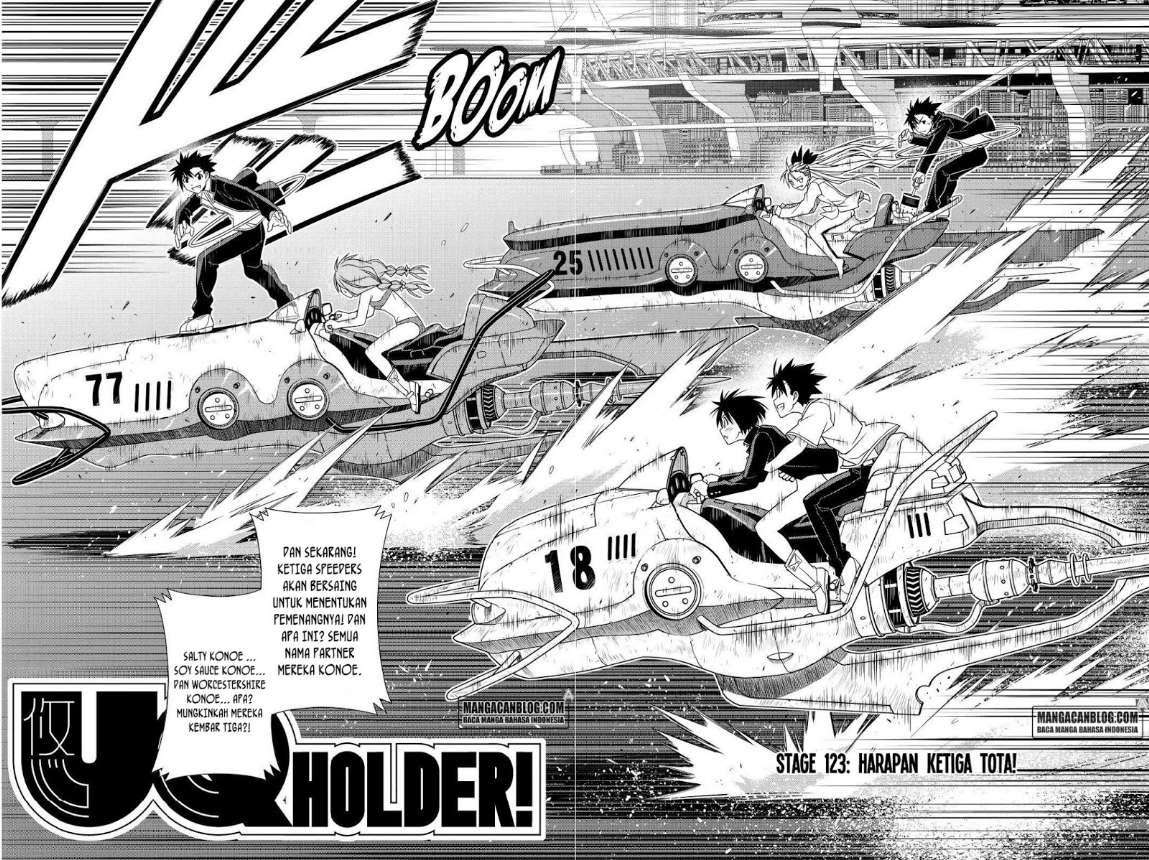 Manga UQ Holder! Chapter 123 gambar 2