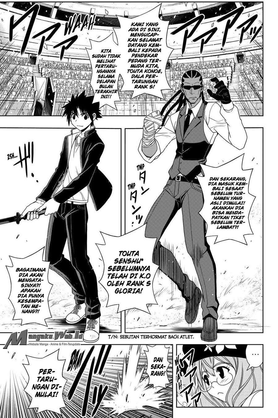 Manga UQ Holder! Chapter 117 gambar 2