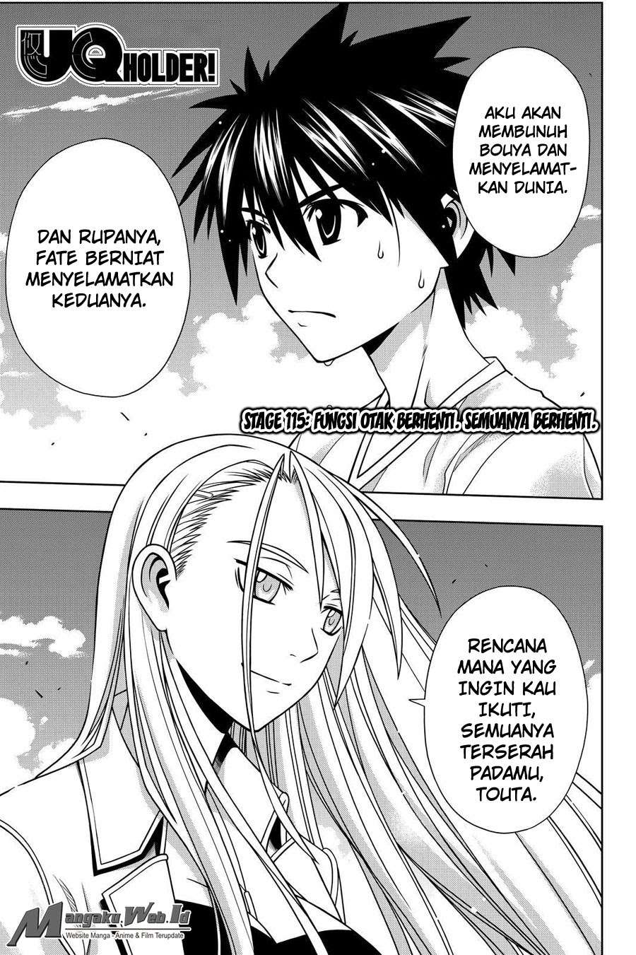 Manga UQ Holder! Chapter 115 gambar 2