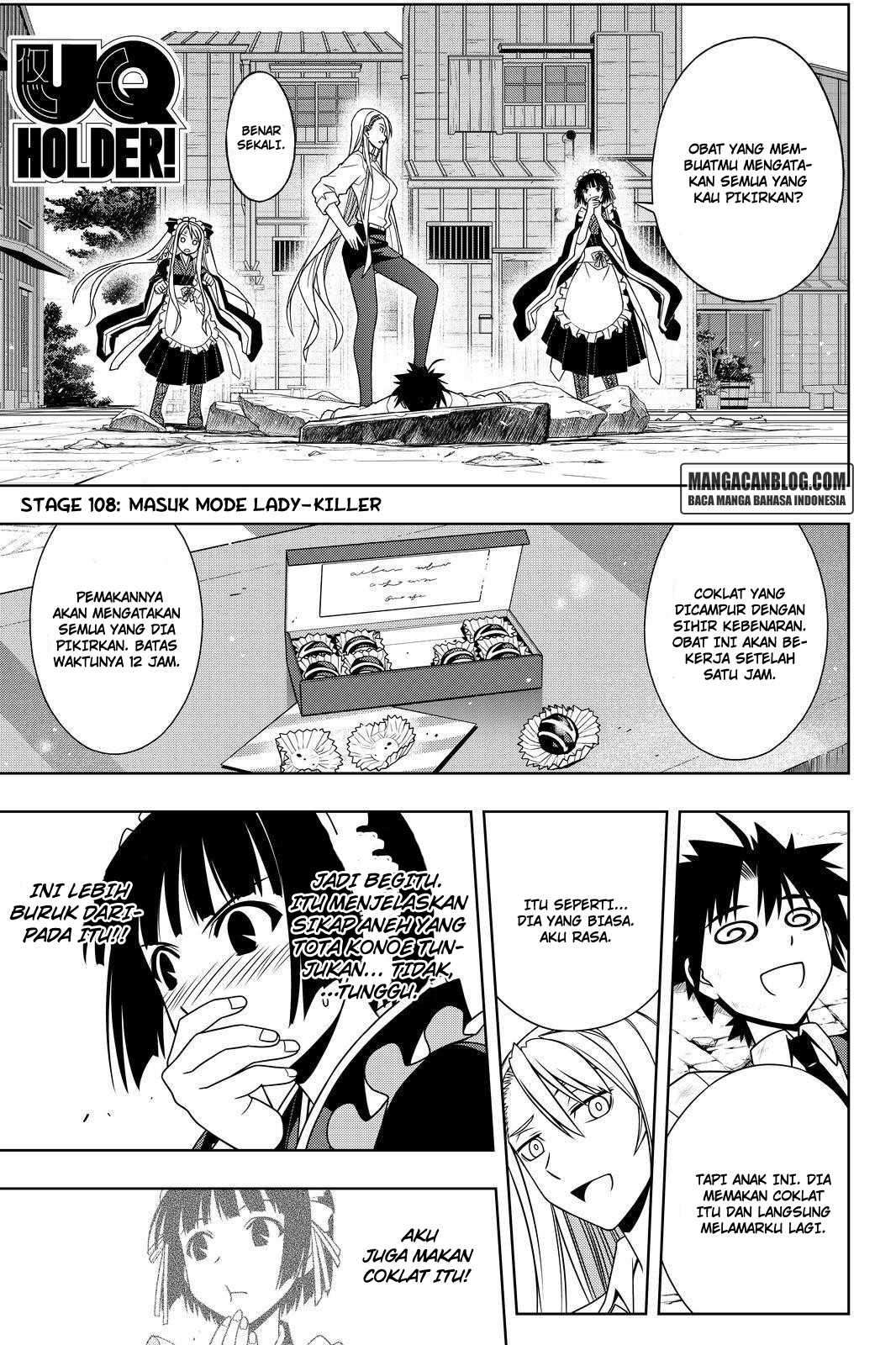Manga UQ Holder! Chapter 108 gambar 2