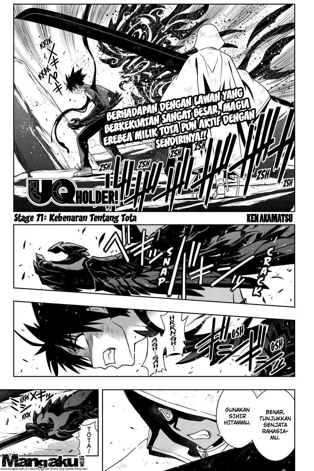 Manga UQ Holder! Chapter 71 gambar 2