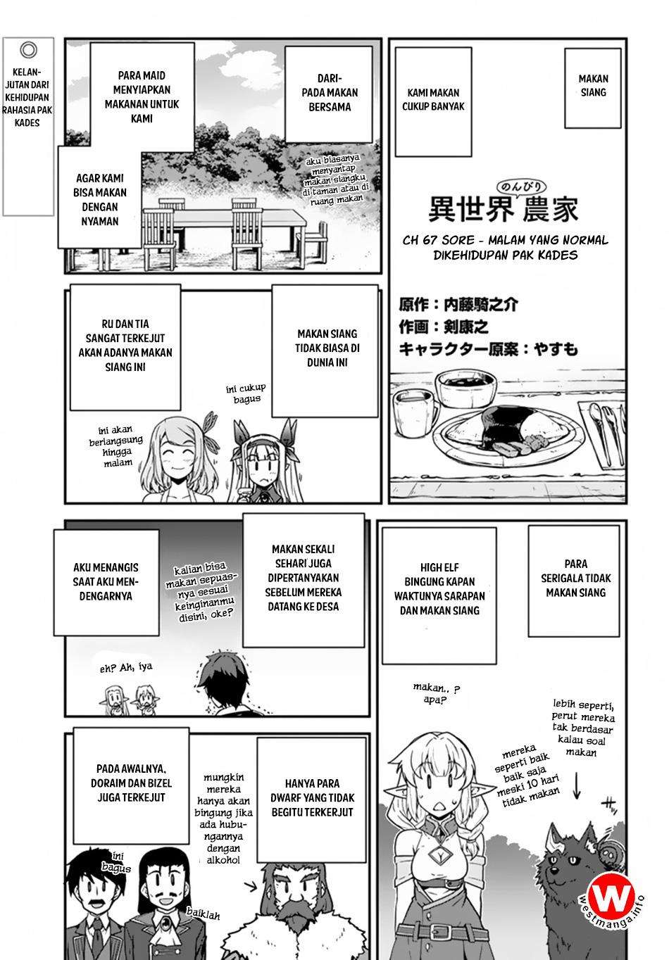 Manga Isekai Nonbiri Nouka Chapter 67 gambar 2