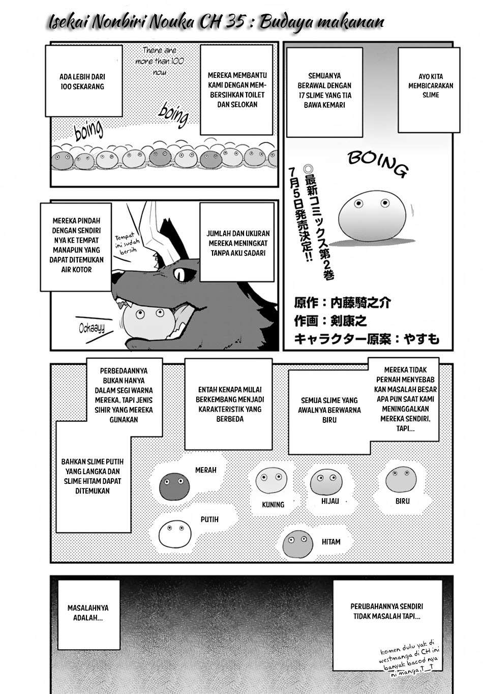Manga Isekai Nonbiri Nouka Chapter 35 gambar 2