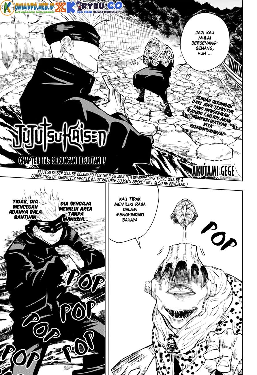 Manga Jujutsu Kaisen Chapter 14 gambar 2