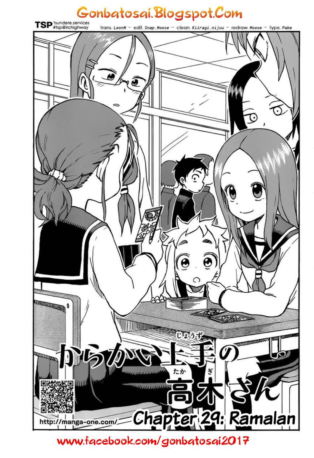 Manga Karakai Jouzu no Takagi-san Chapter 29 gambar 2