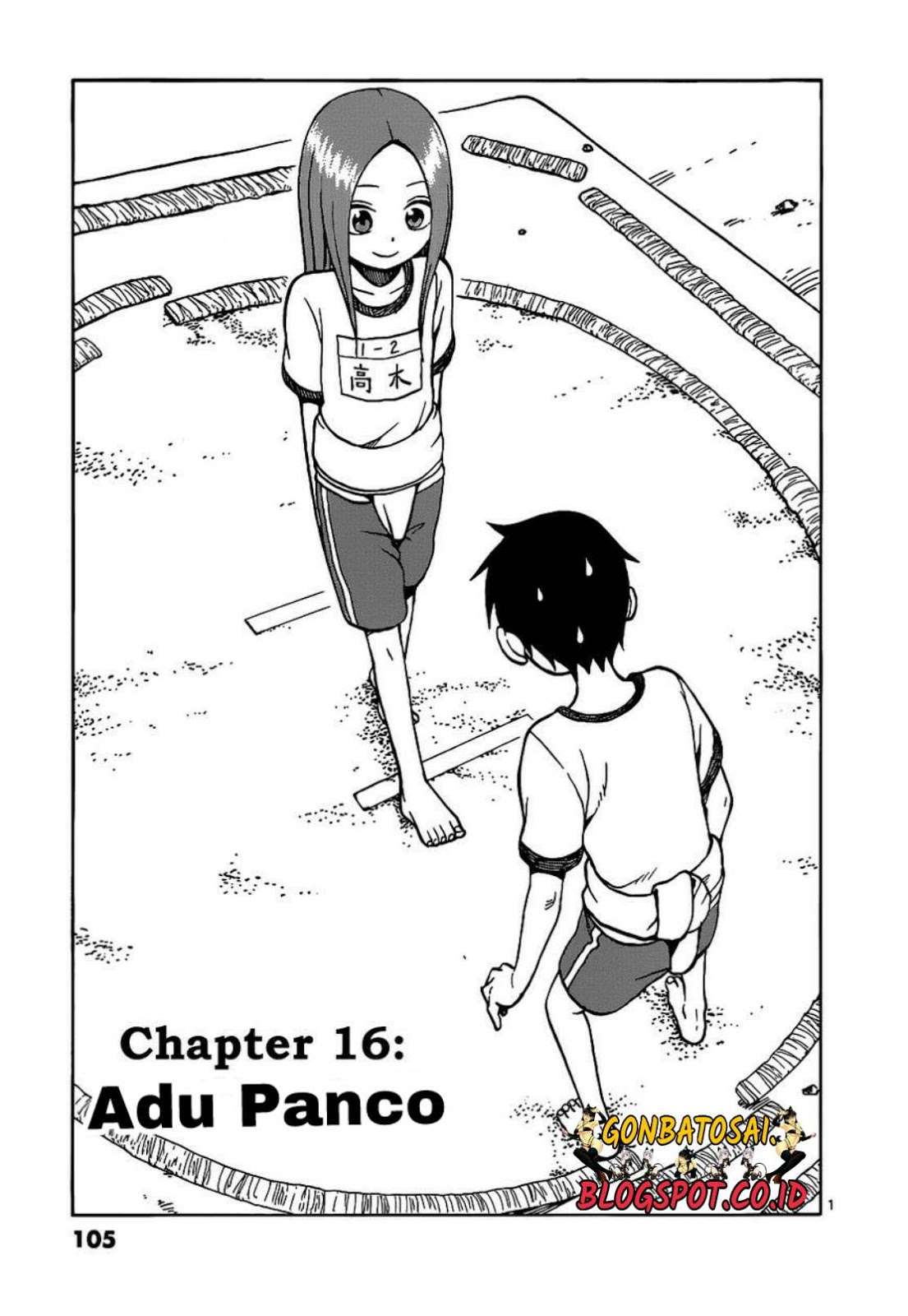 Manga Karakai Jouzu no Takagi-san Chapter 16 gambar 2