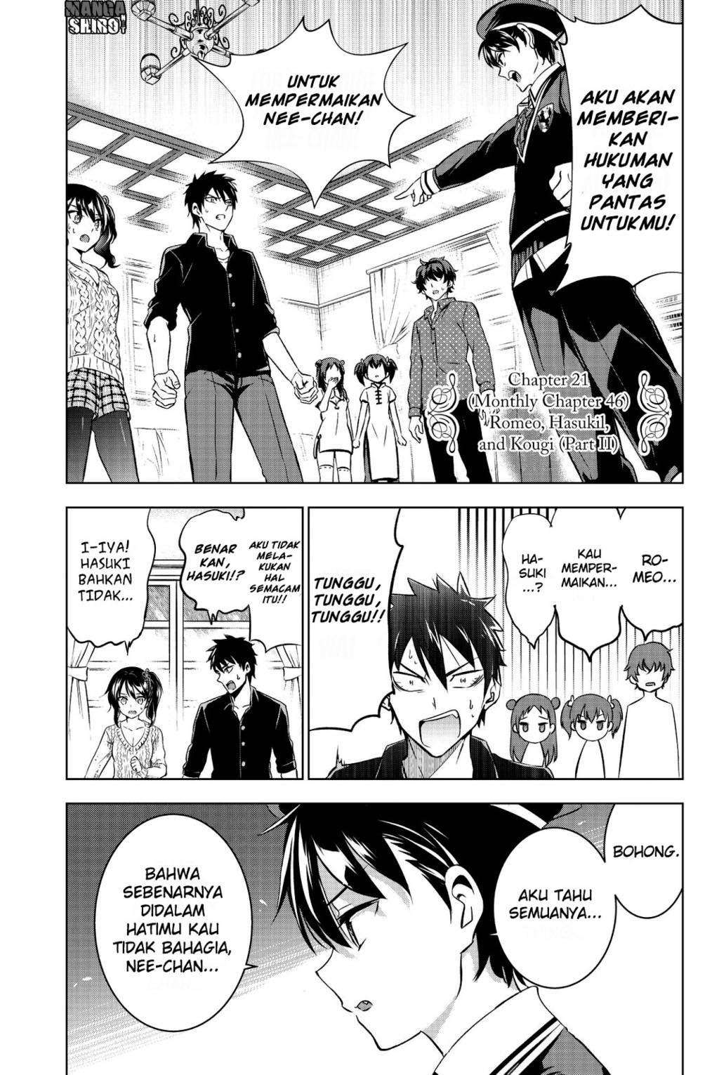 Manga Kishuku Gakkou no Juliet Chapter 46 gambar 2