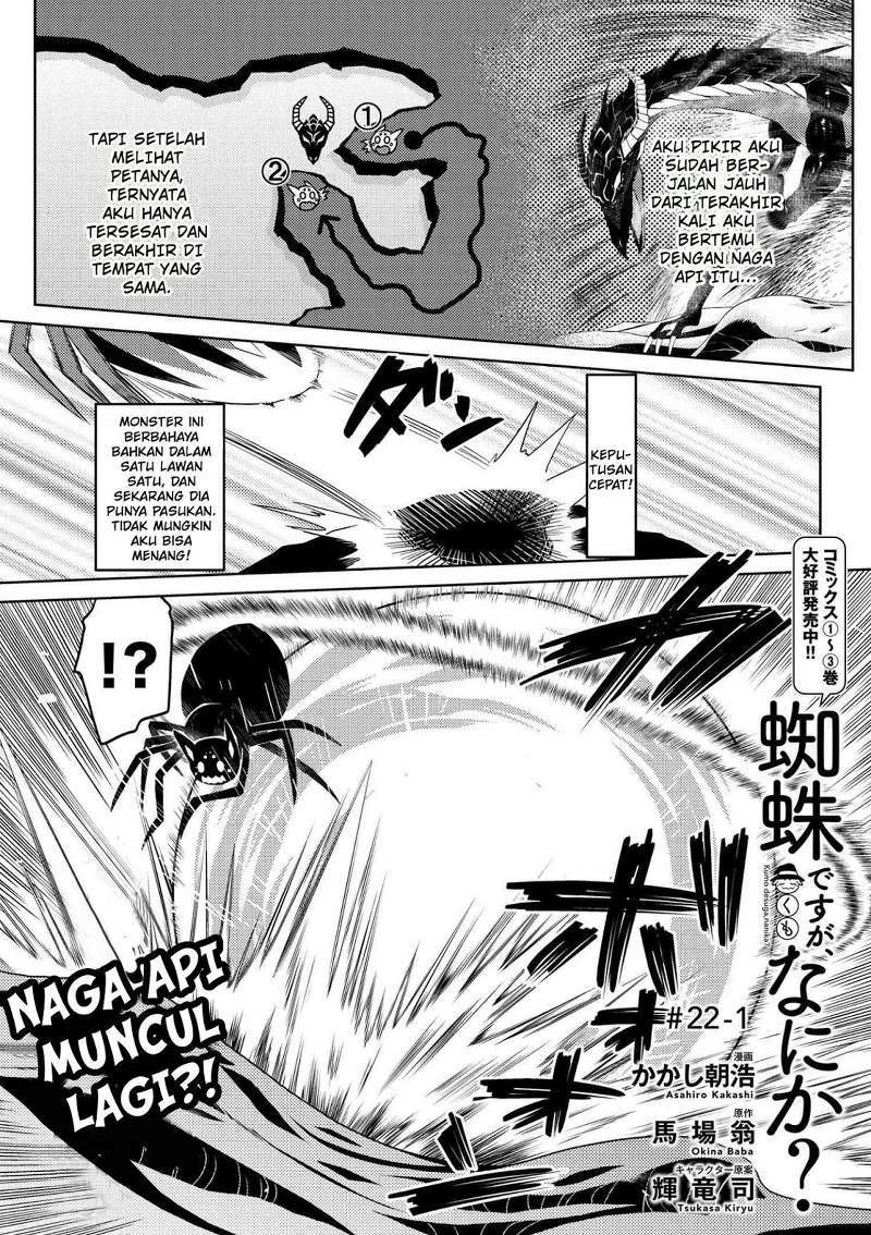 Manga Kumo desu ga, Nani ka? Chapter 22.1 gambar 2