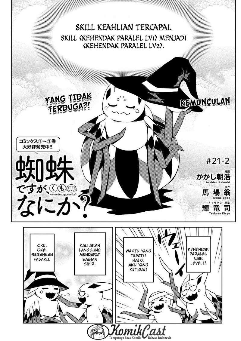 Manga Kumo desu ga, Nani ka? Chapter 21.2 gambar 2