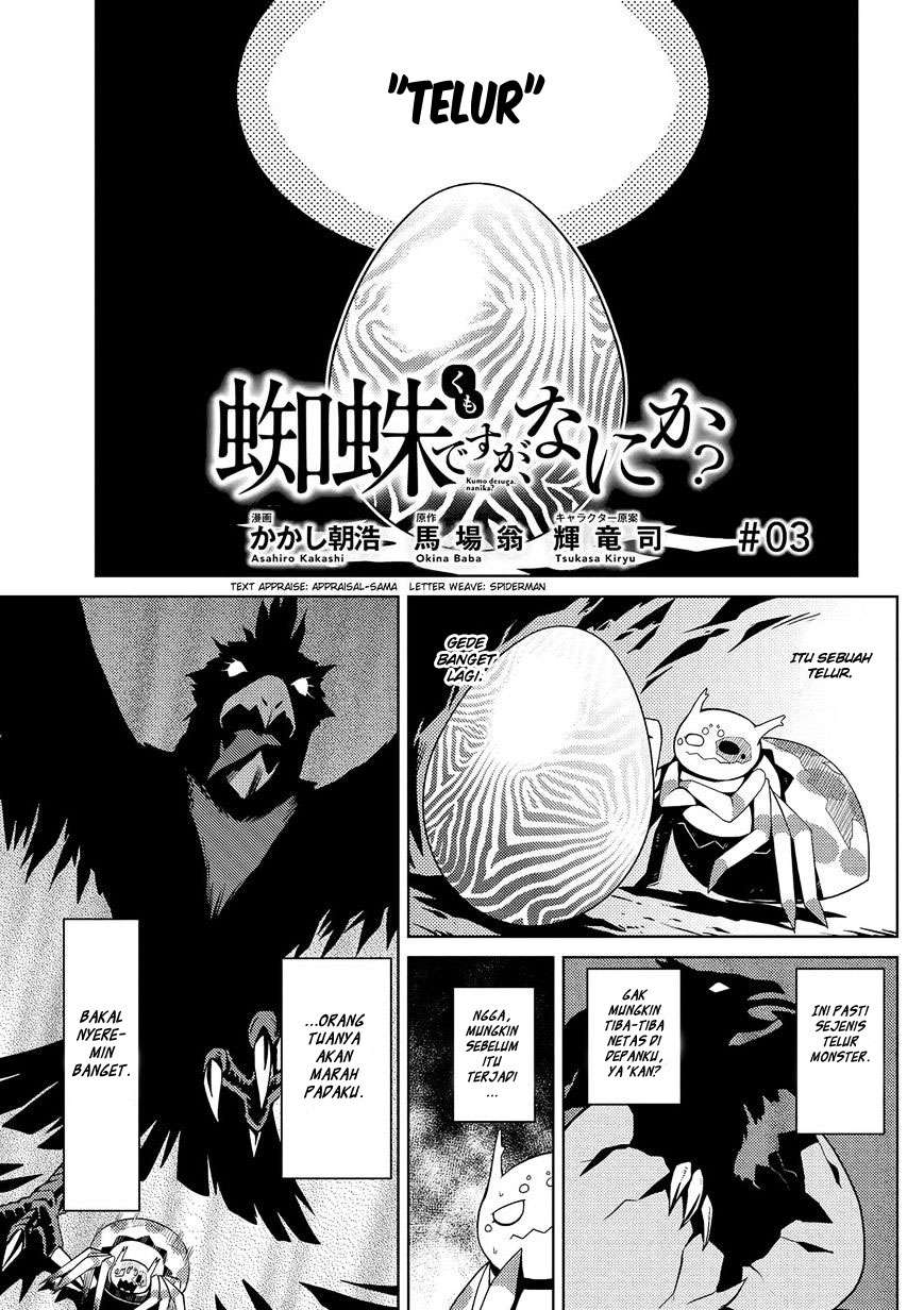 Manga Kumo desu ga, Nani ka? Chapter 3 gambar 2