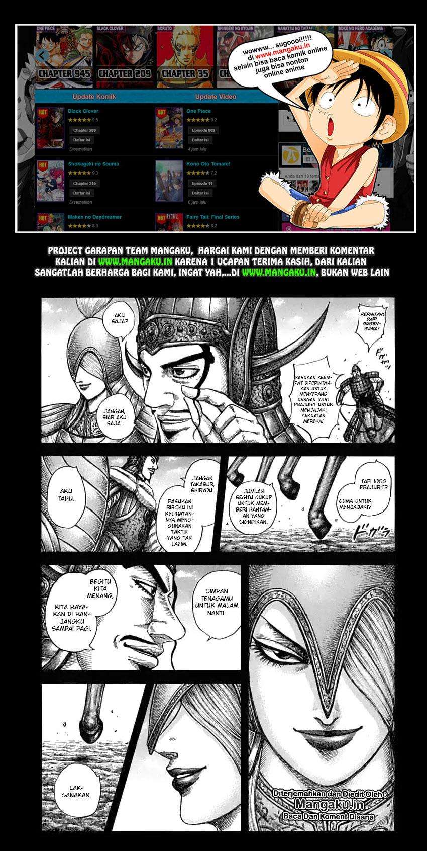 Manga Kingdom Chapter 605 gambar 2