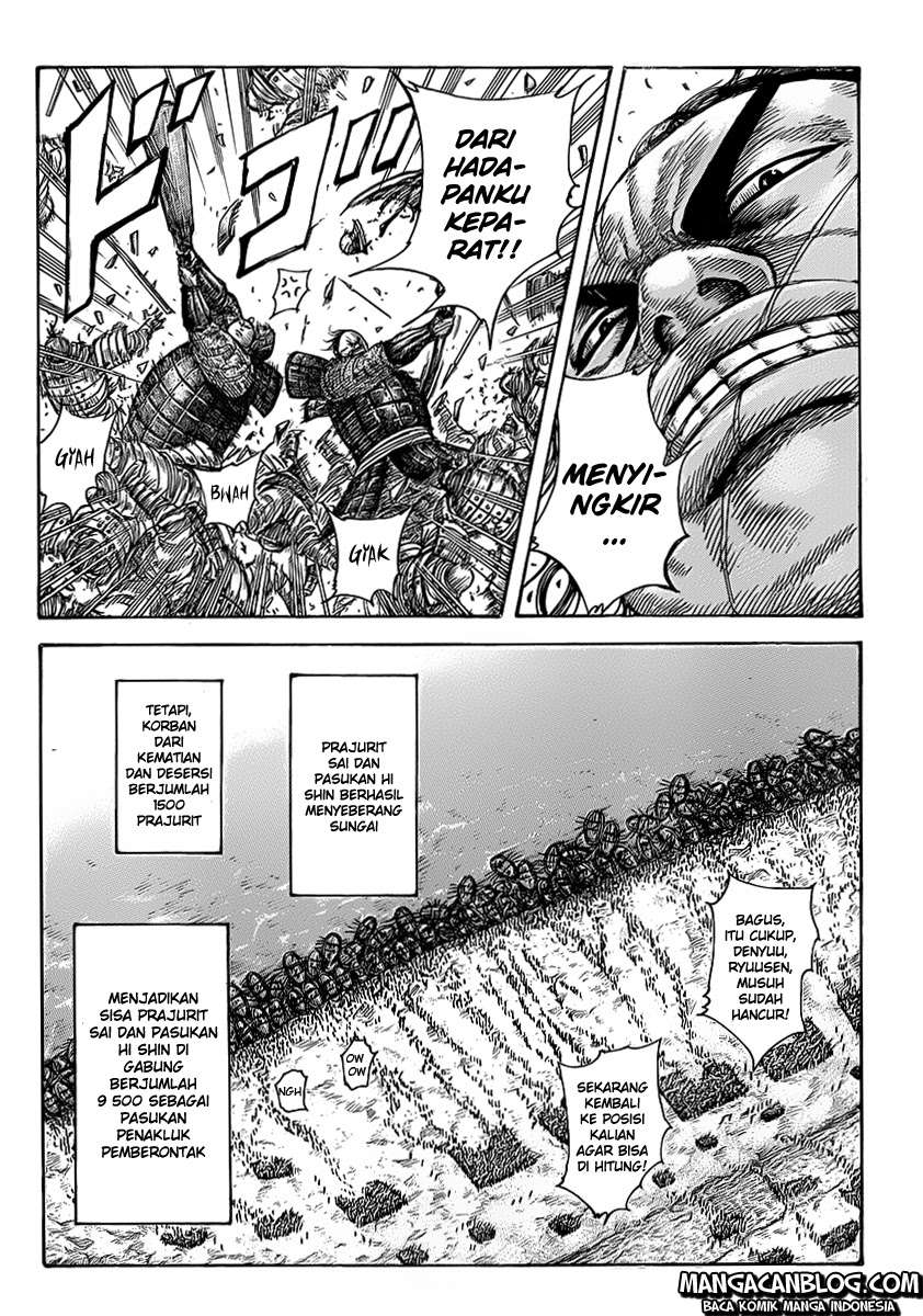 Manga Kingdom Chapter 418 gambar 2